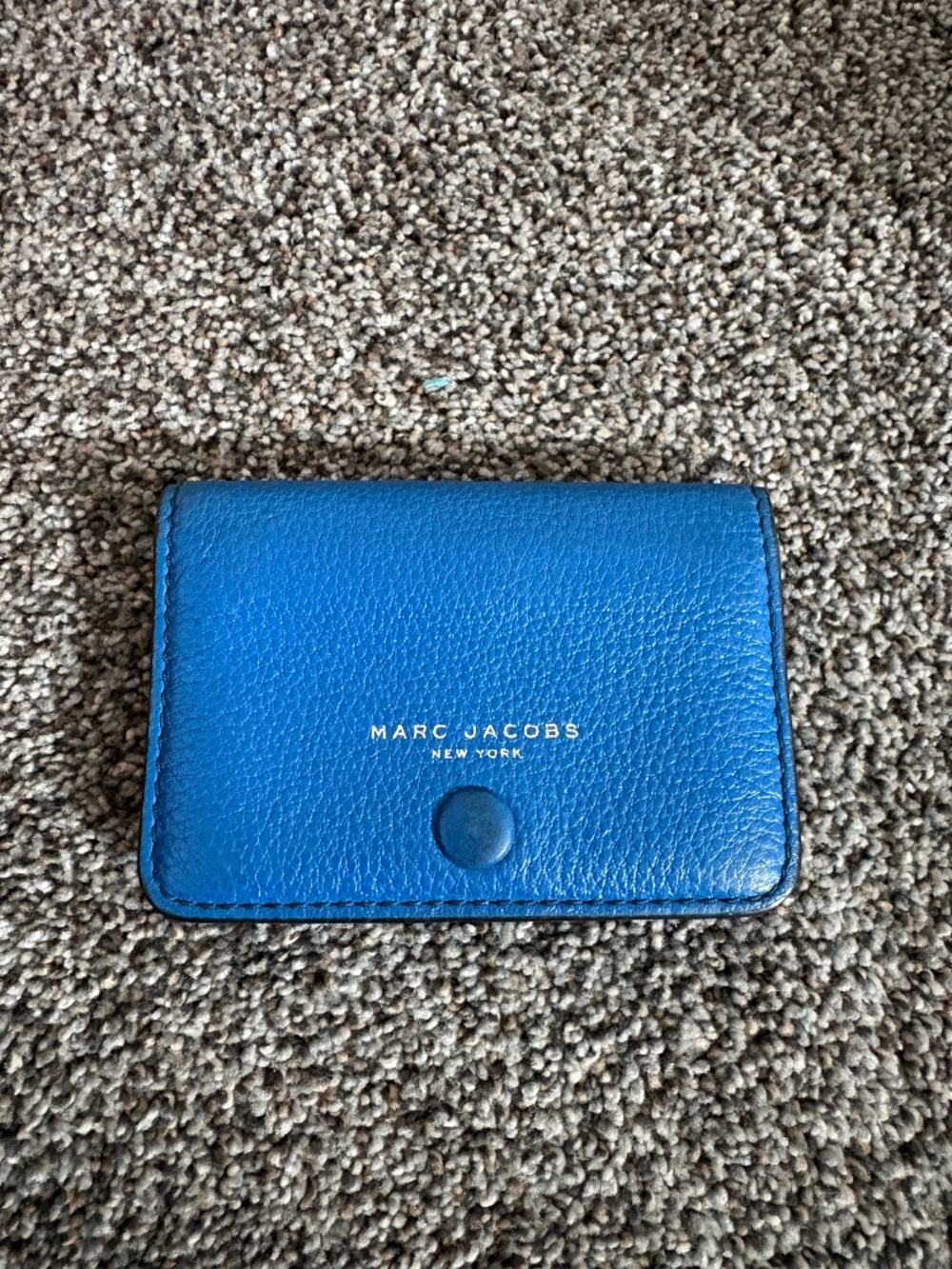 Marc Jacobs genuine leather card holder wallet